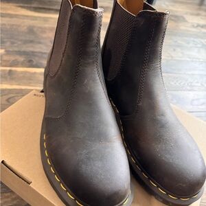Dr. Martens Brown Ankle Boots